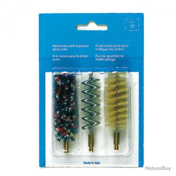 Pack 3 brosses spirales Europarm pour armes  canon lisse - 20