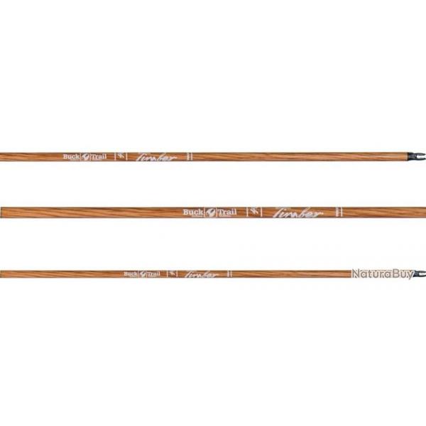 FTS CARBON 6.2mm TIMBER BUCK TRAIL SPIN 350 - 33" (x12)