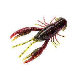 Yum 8X "Crawbug" 2" - Green Pumpkin Texas Red 10