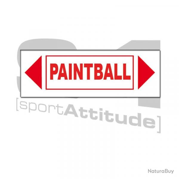 Panneau paintball flch