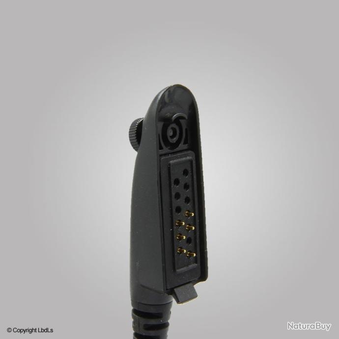 Micro main oreillette BESOUND avec prolongateur pour Motorola GP344