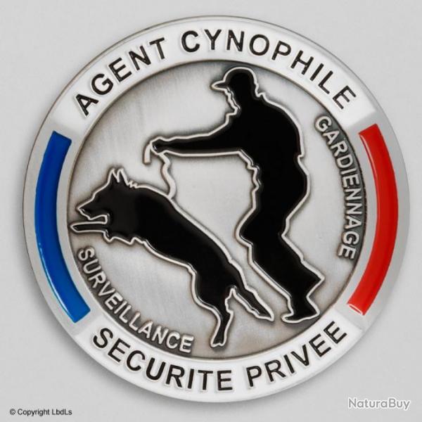 Mdaille AGENT CYNOPHILE