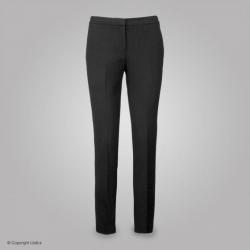 Pantalon de costume SEATTLE noir laine polyester elasthane NOIR