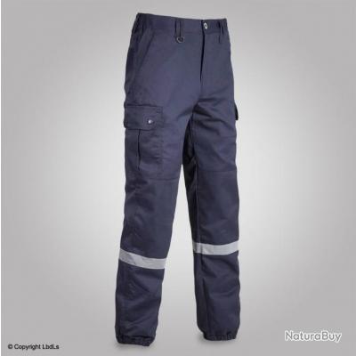 Pantalon SSIAP avec poches cuisses marine MARINE