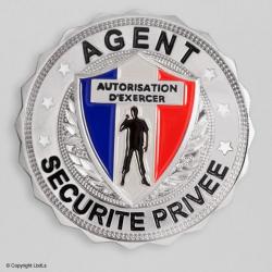 Médaille AGENT DE SECURITE PRIVEE