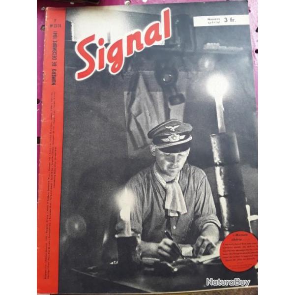 Magazine  Signal  Numro spcial  de dcembre  1941 d'epoque
