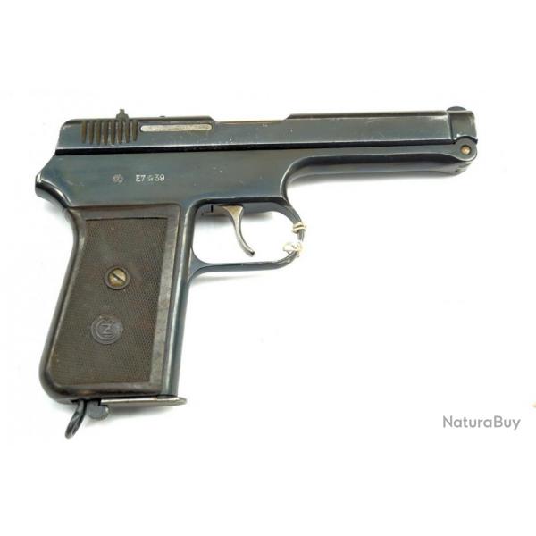 Pistolet CZ 38 calibre 9 mm court TAR
