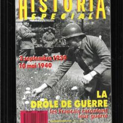 la drole de guerre les français racontent leur guerre  historia spécial n 3 janvier février 1990