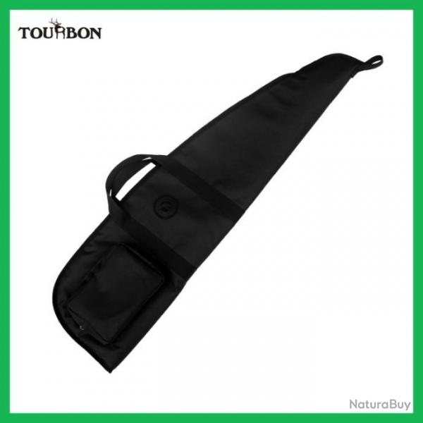 Tourbon Housse pour fusil Tourbon 100cmsouple et rembourr avec poche  fermeture LIVRAISON GRATUITE