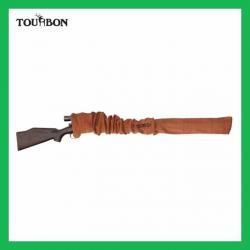 Tourbon Housse de fusil de chasse en Silicone traité 128cm Marron LIVRAISON GRATUITE