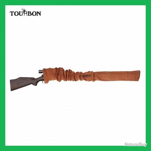 Tourbon Housse de fusil de chasse en Silicone trait 128cm Marron LIVRAISON GRATUITE