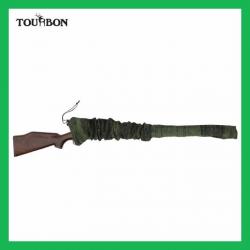 Tourbon Housse de fusil de chasse en Silicone traité 128cm Vert foncé LIVRAISON GRATUITE