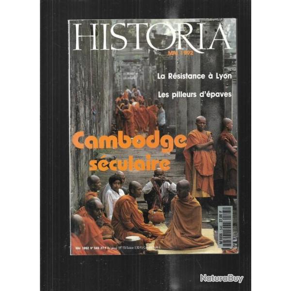 la rsistance  lyon, cambodge sculaire , pilleurs d'paves, toulouse lautr historia n545 mai 1992