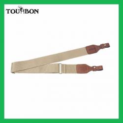 Tourbon, ceinture en cuir marron avec boucle en laiton 86-129CM LIVRAISON GRATUITE
