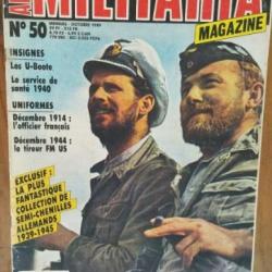 Militaria magazine n° 50 Octobre 1989
