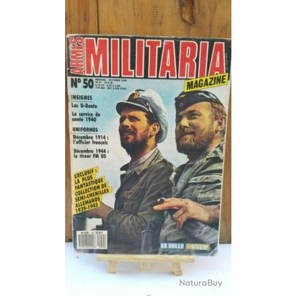 Militaria magazine n 50 Octobre 1989