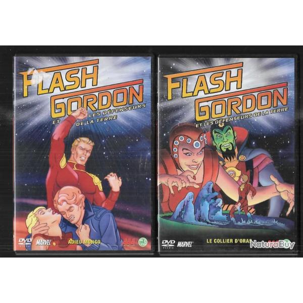flash gordon et les dfenseurs de la terre 2 dvd 10 pisodes version dessins anims marvel