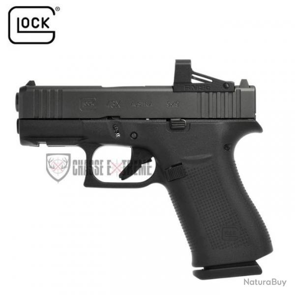 Pistolet GLOCK 43X R/Mos Shield cal 9x19mm