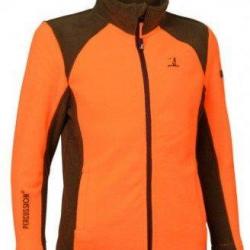 Blouson polaire enfant orange PERCUSSION