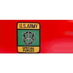 Patch US ARMY Spécial Forces - Hauteur : 100 mm Largeur : 75 mm