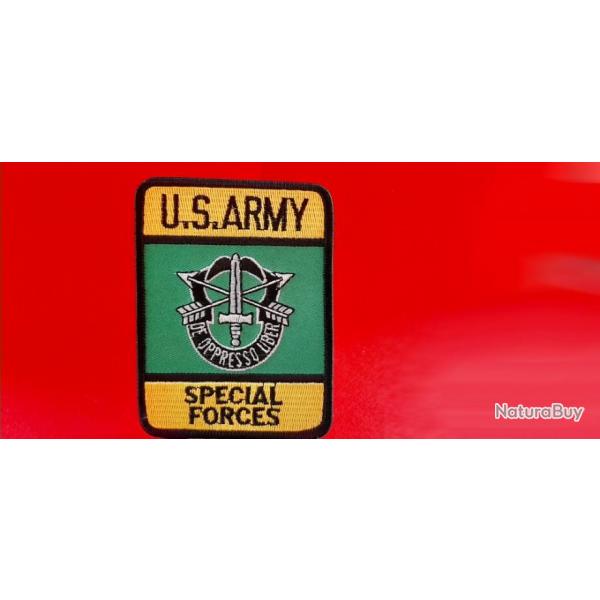 Patch US ARMY Spcial Forces - Hauteur : 100 mm Largeur : 75 mm
