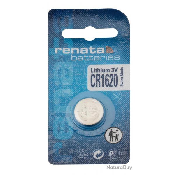 Piles Lithium CR1620 3 volts