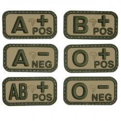 Patch PVC Groupe sanguin Vcam