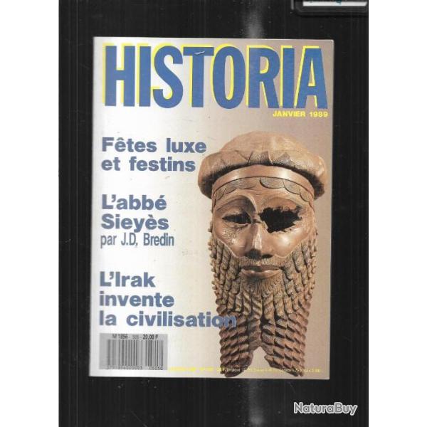 l'irak invente la civilisation, guerre d'espagne, dossier ftes festins  historia n505 janvier 1989