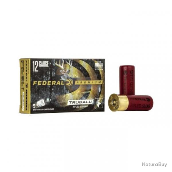 Balles Federal Premium Vital Shok Truball Rifled Slug - Cal. 12/70 - Lrs / Par 1