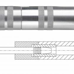 Calibreur long pour balles minié. Cal 58