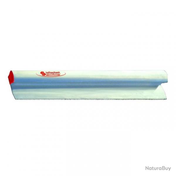 Rgle en aluminium crante forme h profil ferm 1,2 m 380606 Taliaplast