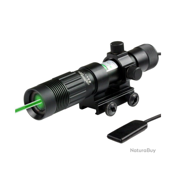 Pointeur laser et lampe rglable (fbk)