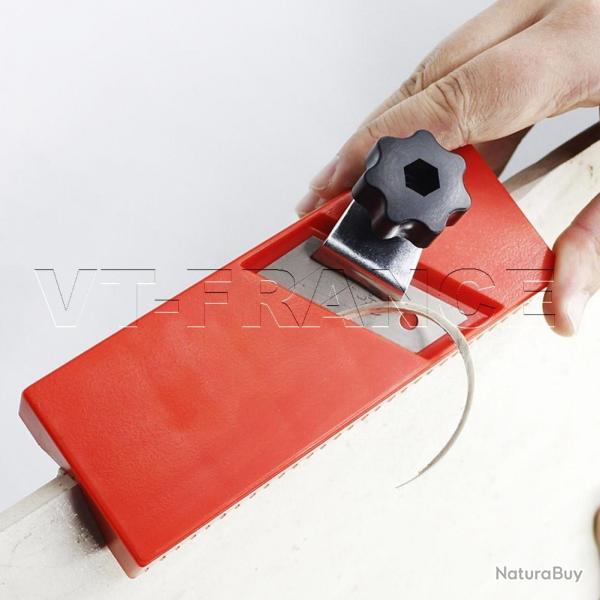 Raboteuse pour Chanfrein Placo Bois, Couleur: Rouge