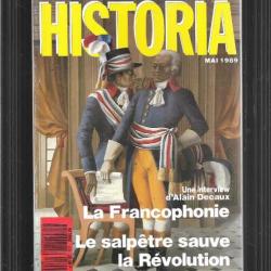 la francophonie, surréalisme, musée de blois, salpêtre révolutionnaire ,  historia 509 mai 1989