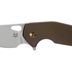 Couteau pliant Fox Suru Titanium bronze FX.526LEBR - édition limitée 2021