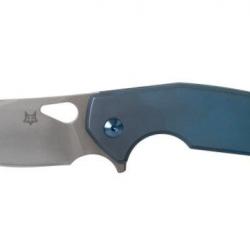 Couteau pliant Fox Yaru titanium bleu FX.527TI