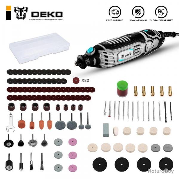 Mini Perceuse Meuleuse 200w avec Accessoires, Modele: SET 3