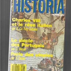 des marins dans la résistance, charles VIII rêve italien, ph.berthelot,  historia 506 février 1989