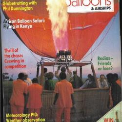 balloons & airships 1991, en anglais , ballons et dirigeables
