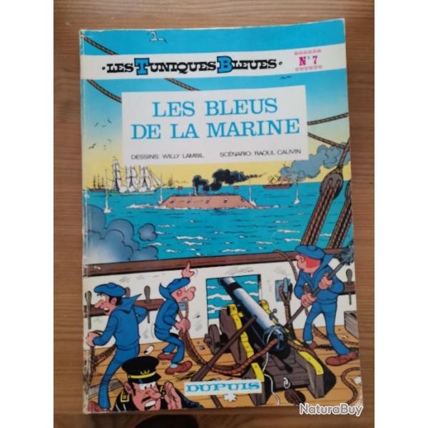 BD Les Tuniques Bleues Les Bleus de la Marine 7 1982