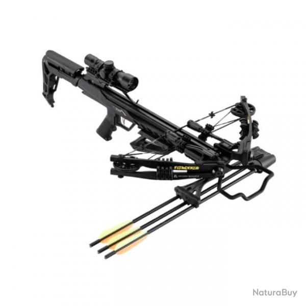 Pack Arbaltes EK Archery Blade avec viseur 4x32 et accessoires - Noir