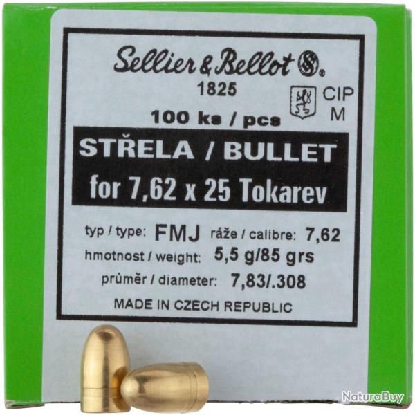 .310 FMJ 5,5g/85grs. (Calibre: .310)