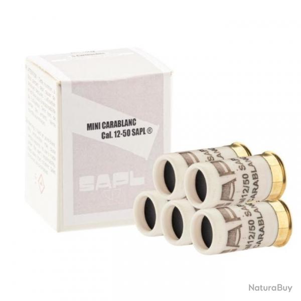 Cartouches  blanc Sapl mini carablanc - Cal. 12/50