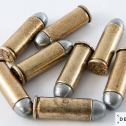 Répliques factices balles de pistolet .45 USA 1880