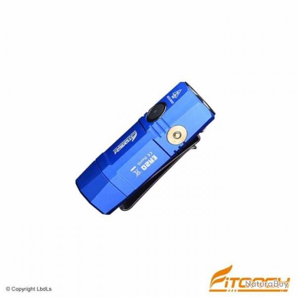 Fitorch ER20 bleue recharge magntique - 1000 Lumens - 7 cm - 1 accus 16340