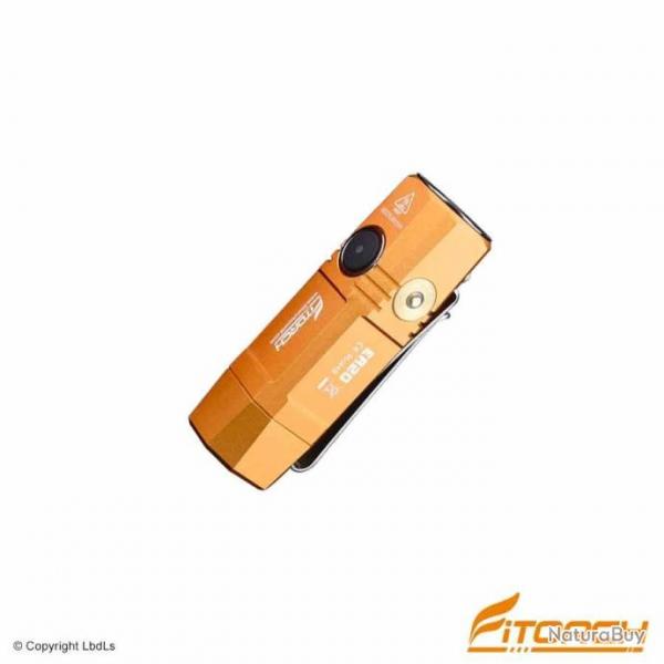 Fitorch ER20 orange recharge magntique - 1000 Lumens - 7 cm - 1 accus 16340