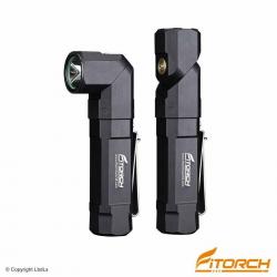 Lampe torche Fitorch ER26 recharge magnétique - 1380 Lumens - 12,2 cm - 1 accus 18650