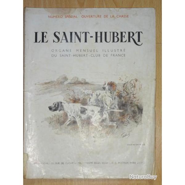 catalogue LE SAINT HUBERT NUMERO SPECIAL revue brochure - VENDU PAR JEPERCUTE D21G256)