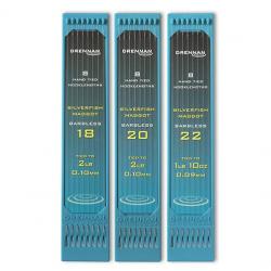 Bas de ligne Silverfish maggot 15cm Drennan 18