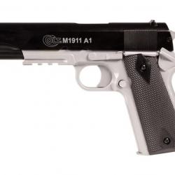 Réplique airsoft Colt 1911 HPA Metal Slide Dual tone (Cybergun)